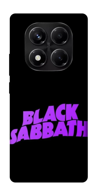 Чехол на Xiaomi Redmi Note 14 Pro 5G Black Sabbath logo ver.1 фото 1 из 1