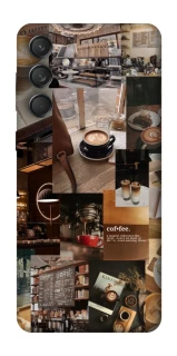 Чехол на Samsung Galaxy M55 Coffee collage ver.2 фото 1 из 1