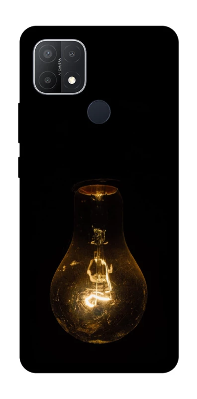 Чехол на Oppo A15s / A15 Лампа Эдисона фото 1 из 1
