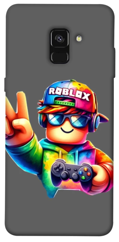 Чехол на Samsung A530 Galaxy A8 (2018) Roblox Gamer Peace фото 1 из 1