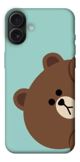 Чехол на Apple iPhone 16 Plus bear фото 1 из 1