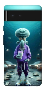 Чехол на Google Pixel 6 Сквидвард фото 1 из 1