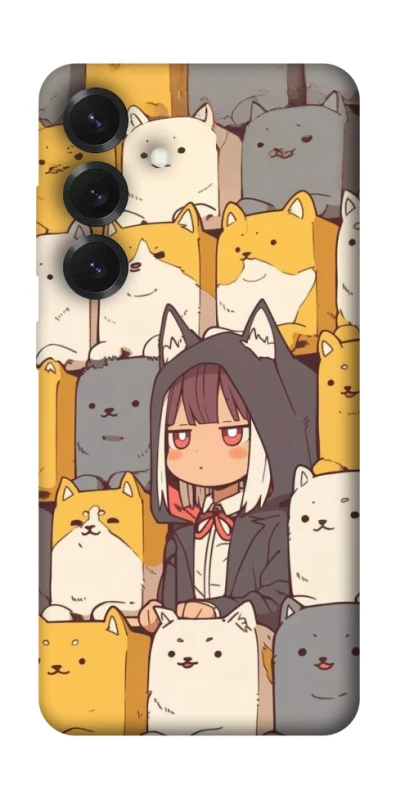 Чехол на Samsung Galaxy S26+ Like a cat фото 1 из 1