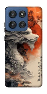 Чохол на Motorola Edge 60 Stylus white dragon фото 1 з 1