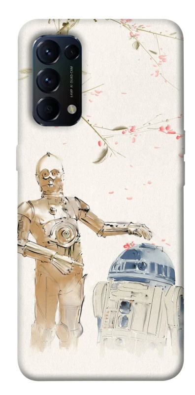 Чохол на Oppo Reno 5 4G Star Wars robots фото 1 з 1