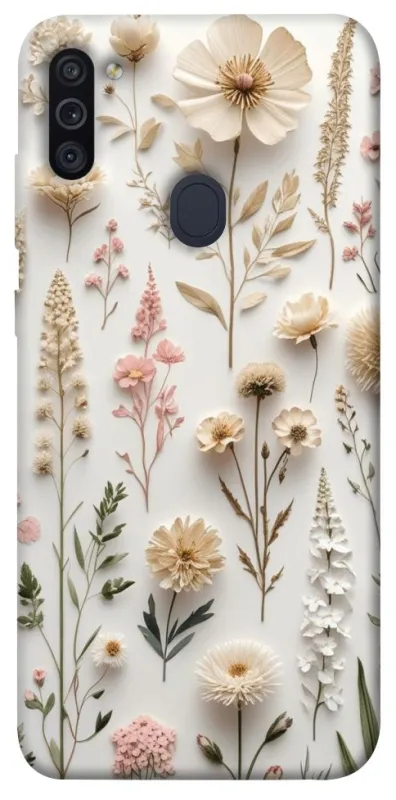 Чехол на Samsung Galaxy M11 Floral design ver.1 фото 1 из 1