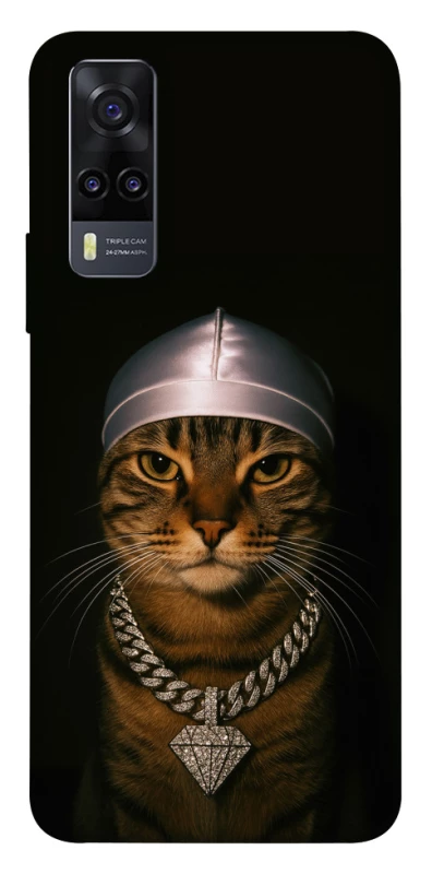 Чохол на Vivo Y31 Cat in Bling фото 1 з 1