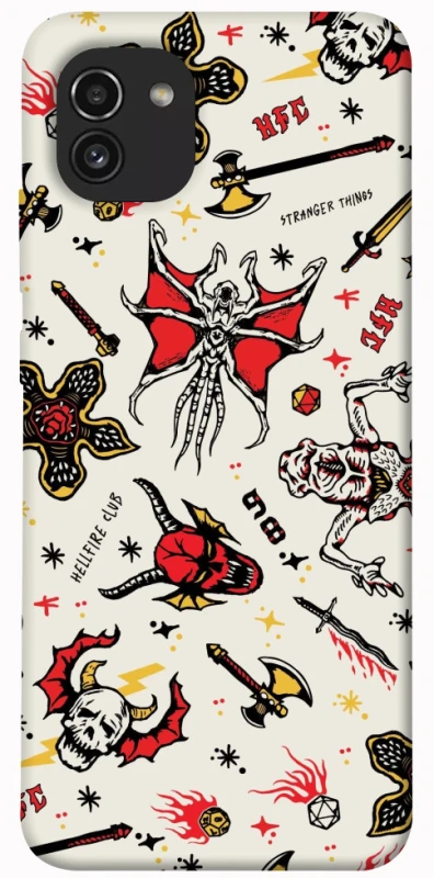 Чохол на Samsung Galaxy A03 Stranger Things ver.2 фото 1 з 1