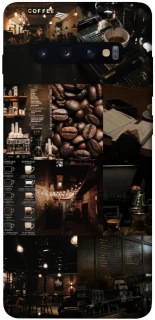 Чехол на Samsung Galaxy S10+ Coffee collage ver.1 фото 1 из 1