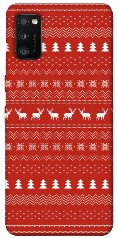 Чехол на Samsung Galaxy A41 Новогодний v12 фото 1 из 1