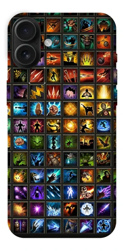 Чохол на Apple iPhone 16 Plus Abilities menu ver.3 фото 1 з 1