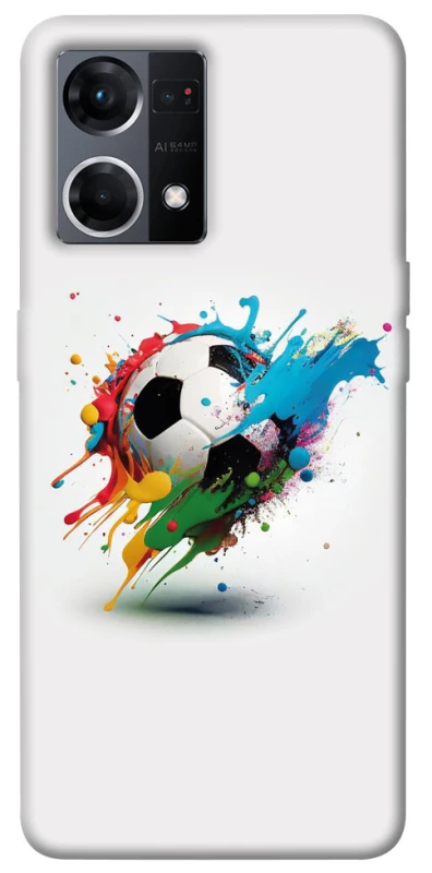 Чохол на Oppo Reno 7 4G Football Ball ver3 фото 1 з 1
