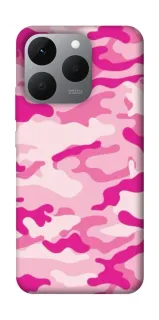 Чехол на Realme 15T camouflage pink фото 1 из 1
