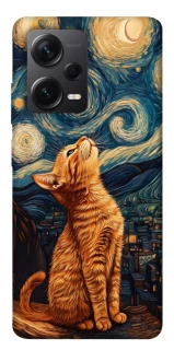 Чохол на Xiaomi Redmi Note 12 Pro+ 5G van gogh cat фото 1 з 1