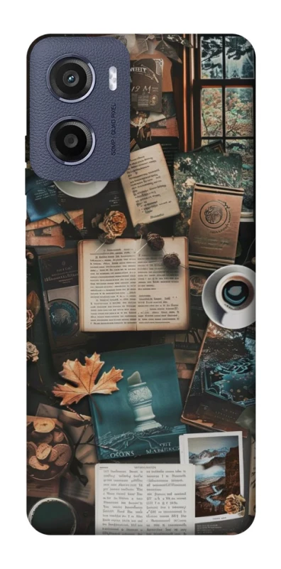 Чохол на Motorola Moto E15 Autumn collage фото 1 з 1