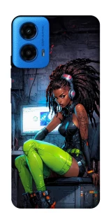 Чохол на Motorola Moto G45 Cyber girl фото 1 з 1