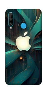 Чехол на Huawei P30 lite Apple logo ver.4 фото 1 из 1