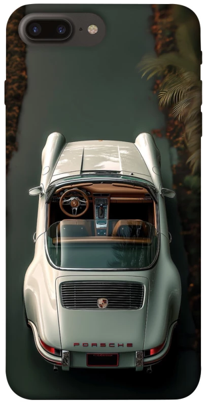 Чохол на Apple iPhone 7 plus / 8 plus White porsche фото 1 з 1