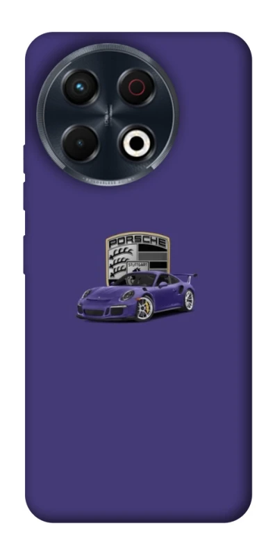 Чехол на TECNO Spark 30 Pro (KL7) Porsche purple фото 1 из 1