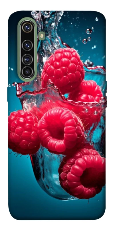 Чохол на Realme X50 Pro Малинка у воді фото 1 з 1