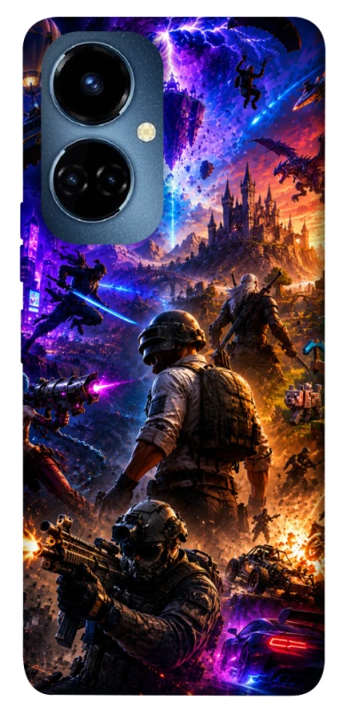 Чехол на TECNO Camon 19 Pro My Games фото 1 из 1