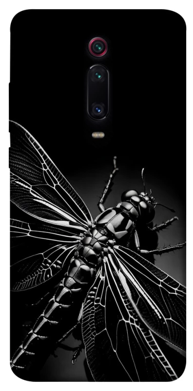 Чехол на Xiaomi Redmi K20 / K20 Pro / Mi9T / Mi9T Pro Black dragonfly фото 1 из 1