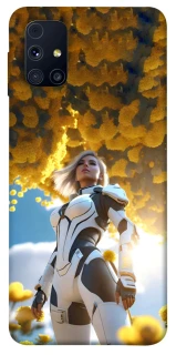 Чохол на Samsung Galaxy M31s Cyber space girl ver.3 фото 1 з 1