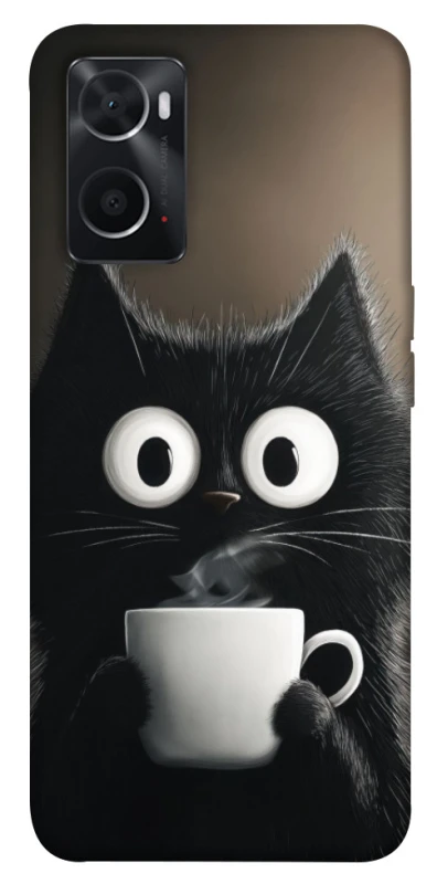 Чохол на Oppo A76 4G morning cat фото 1 з 1