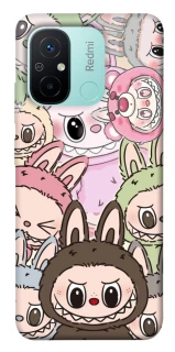 Чохол на Xiaomi Redmi 12C / Poco C55 All Labubu 3 фото 1 з 1