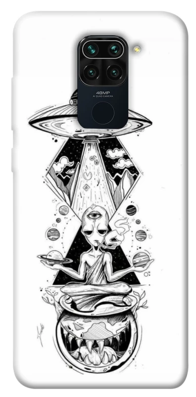 Чехол на Xiaomi Redmi Note 9 / Redmi 10X Tattoo ver.4 фото 1 из 1