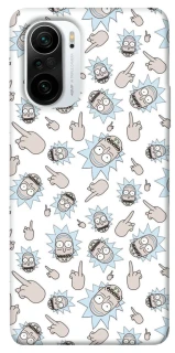 Чохол на Xiaomi Redmi K40 / K40 Pro / K40 Pro+ / Poco F3 Rick and Morty style фото 1 з 1