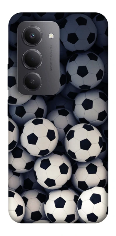 Чехол на Xiaomi Redmi 15 (Global) Футбольные мячи фото 1 из 1
