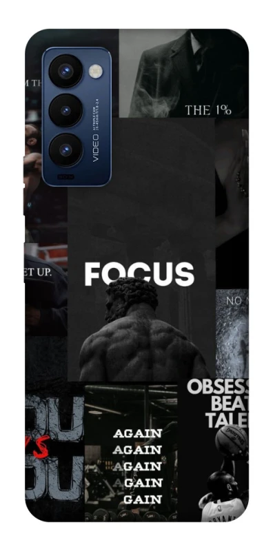 Чехол на TECNO Camon 18 Pro Focus collage фото 1 из 1