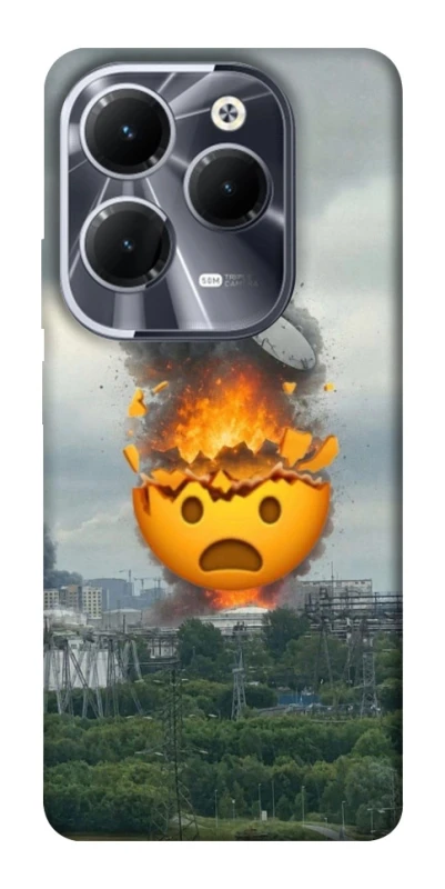 Чохол на Infinix Hot 40 Pro Moscow never sleeps ver.2 фото 1 з 1