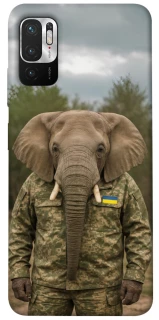 Чехол на Xiaomi Redmi Note 10 5G Слон защитник фото 1 из 1