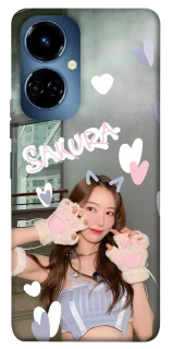 Чохол на TECNO Camon 19 Pro Sakura - LE SSERAFIM фото 1 з 1