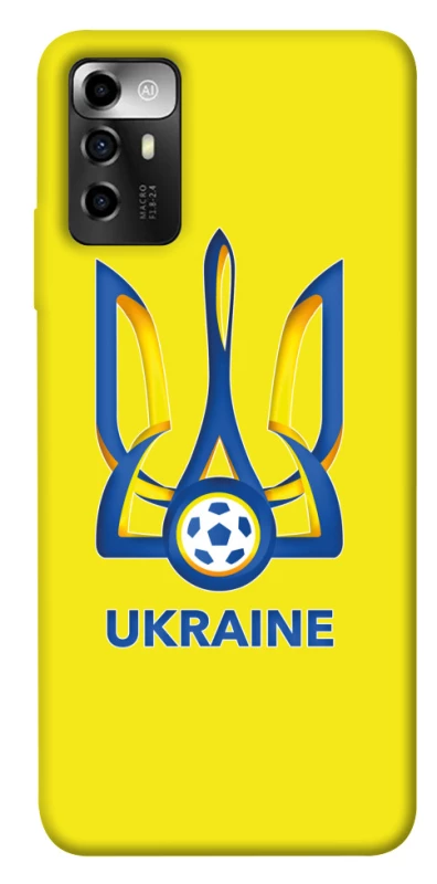 Чехол на ZTE Blade A72 Футбольный Герб фото 1 из 1