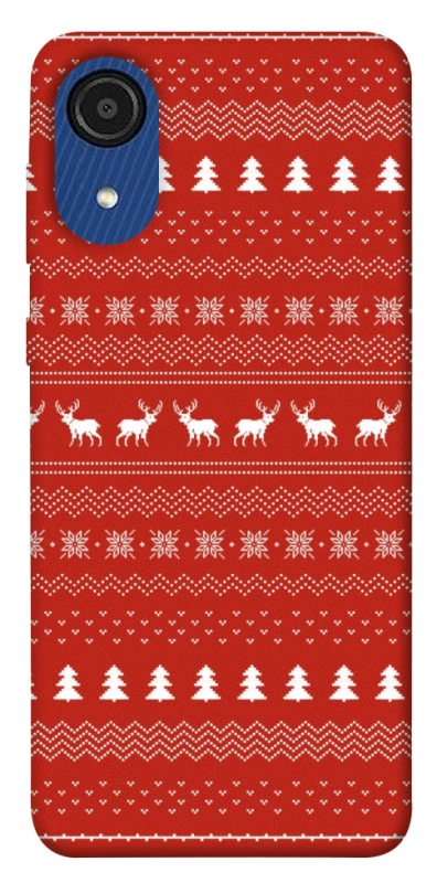 Чохол на Samsung Galaxy A03 Core Новорічний v12 фото 1 з 1