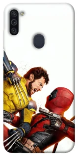 Чехол на Samsung Galaxy M11 Deadpool and Wolverine фото 1 из 1