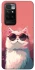 Чохол на Xiaomi Redmi 10 Сat with glasses фото 1 з 1