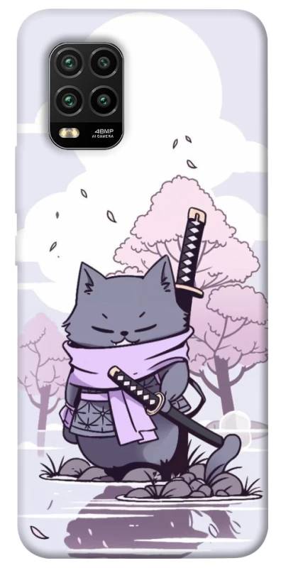 Чехол на Xiaomi Mi 10 Lite Samurai cat фото 1 из 1