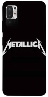 Чехол на Xiaomi Poco M3 Pro 4G / 5G Metallica logo фото 1 Чехол на Xiaomi Poco M3 Pro 4G / 5G Metallica logo фото 1 из 1
