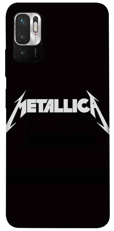 Чехол на Xiaomi Redmi Note 10 5G Metallica logo фото 1 Чехол на Xiaomi Redmi Note 10 5G Metallica logo фото 1 из 1