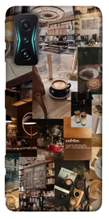 Чехол на Xiaomi Redmi K50 Gaming Coffee collage ver.2 фото 1 из 1