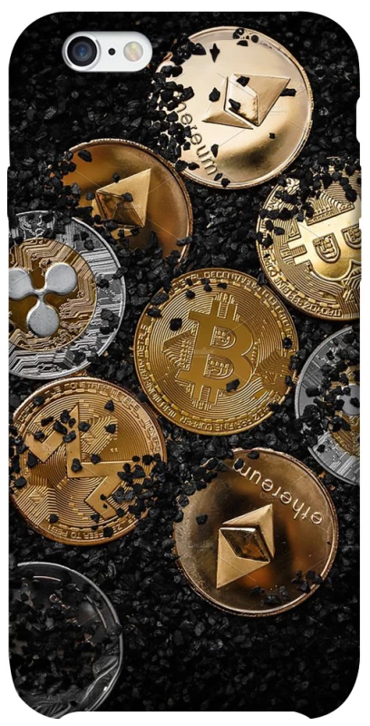 Чохол на Apple iPhone 6/6s (4.7") Many coins v2 фото 1 з 1