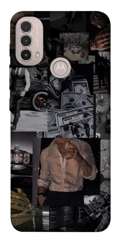 Чохол на Motorola Moto E40 Men's style фото 1 з 1