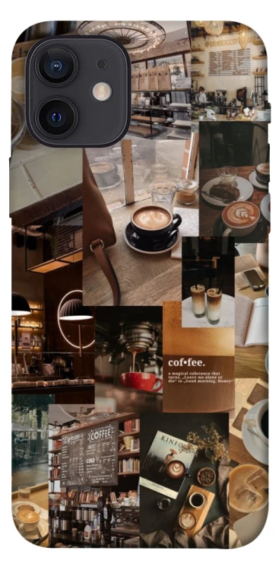 Чохол на Apple iPhone 12 (6.1") Coffee collage ver.2 фото 1 з 1