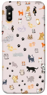 Чохол на Xiaomi Redmi 9A Cat style ver.1 фото 1 з 1