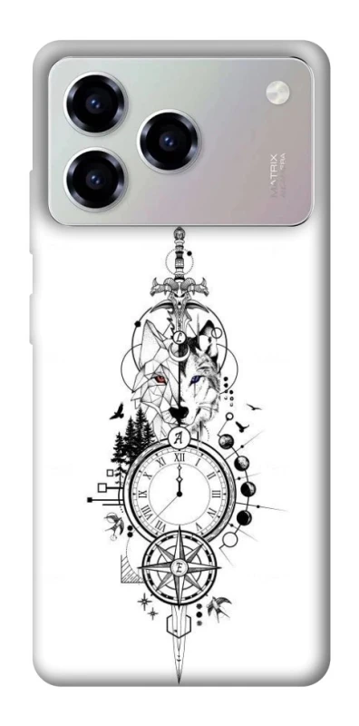 Чехол на ZTE Blade A76 Tattoo ver.8 фото 1 из 1