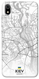 Чехол на Xiaomi Redmi 7A Kiev white map фото 1 из 1